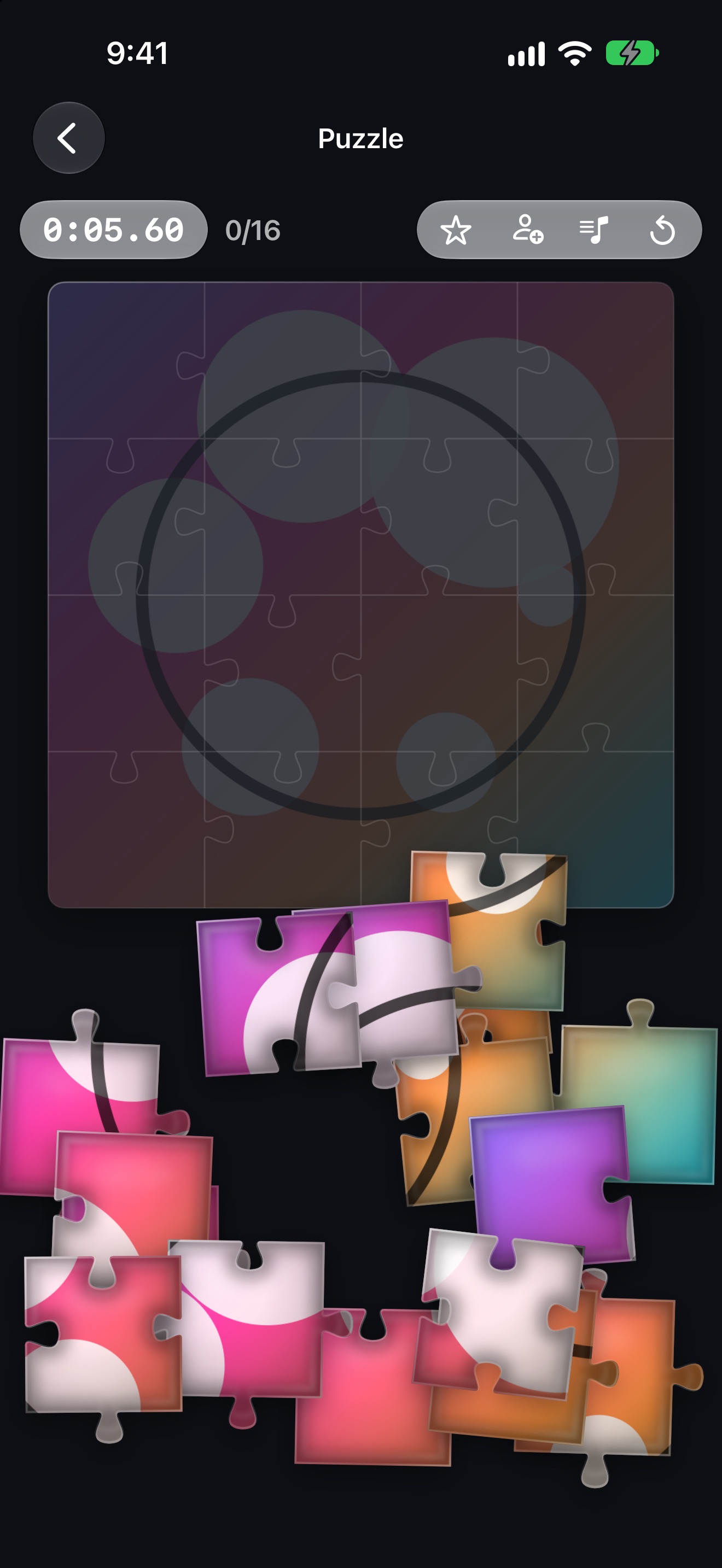 Jigsaw iPhone screenshot 2