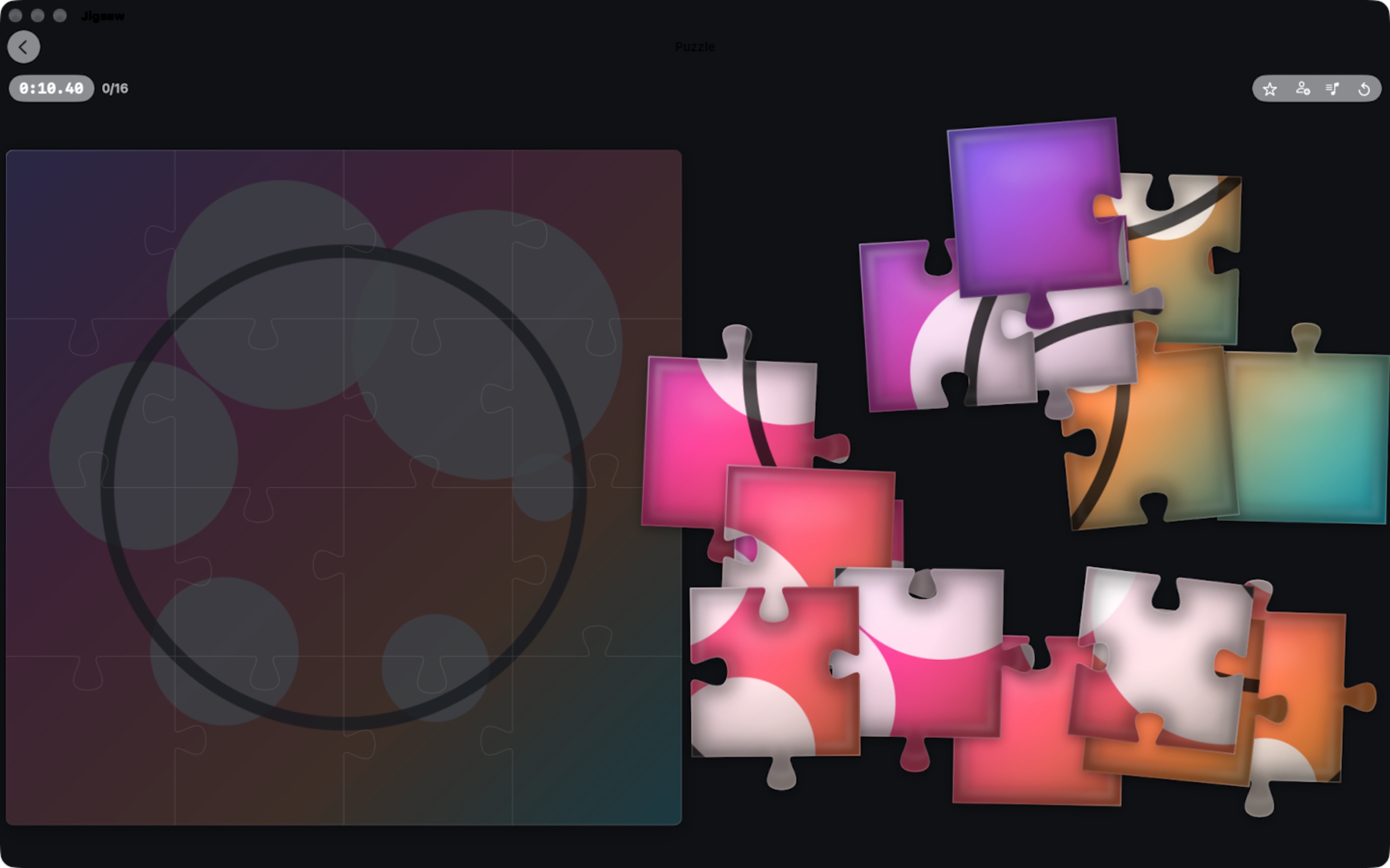 Jigsaw Mac screenshot